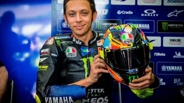 Rossi Sepang winter test lid 2019
